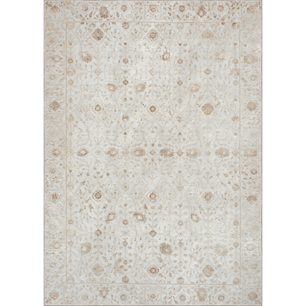 Ariella 3x5 Power loomed Indoor Rug, Cream