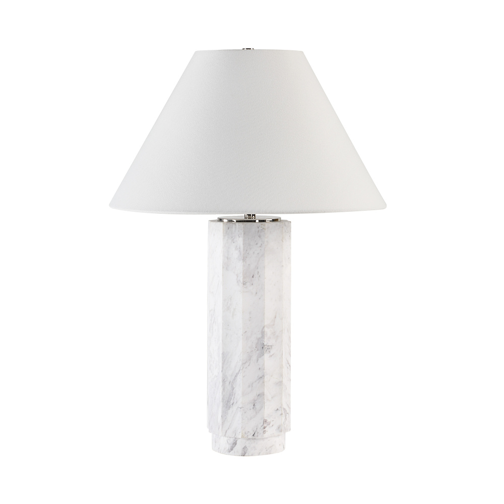 Veda 26.5" Height Table Lamp, White