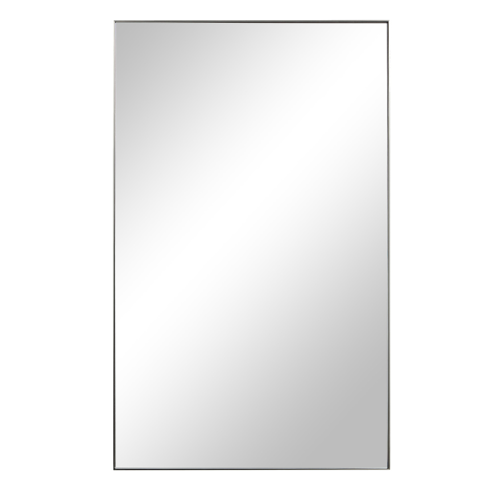 Spili 36" H x 22" W Wall Mirror, Grey