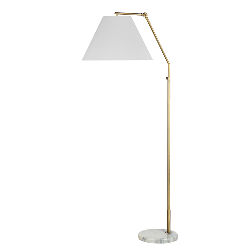 Claire 62-72 (ADJ.)" Length Floor Lamp, YELLOW