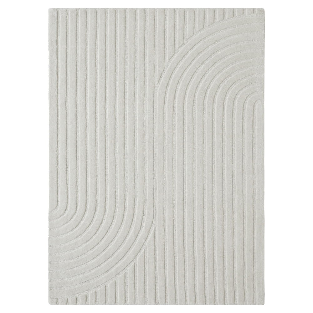 Cantu 7'10" x 10'2"" ft Handwoven Indoor Rug, Ivory