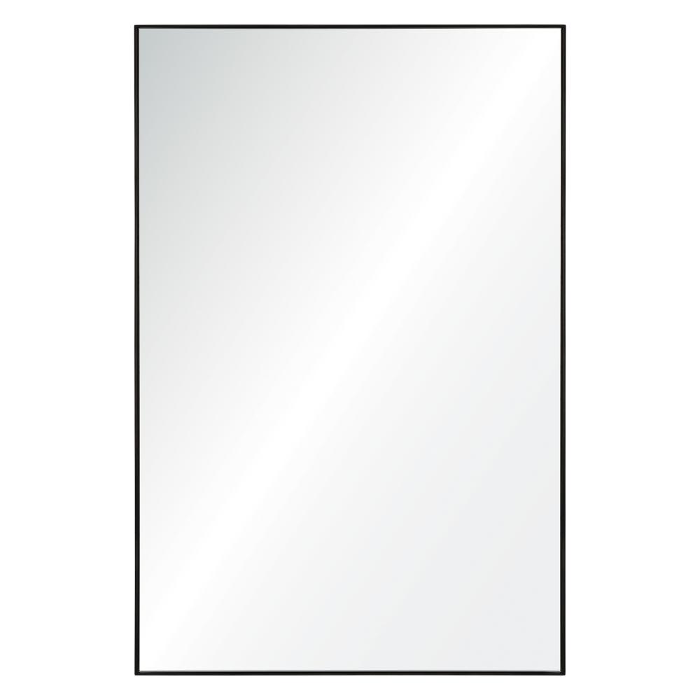 Vale 32" Tall Rectangle Wall Mirror, Grey