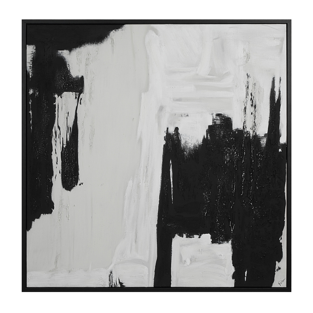 Nantes 45" H x 45" W Canvas Art, Beige