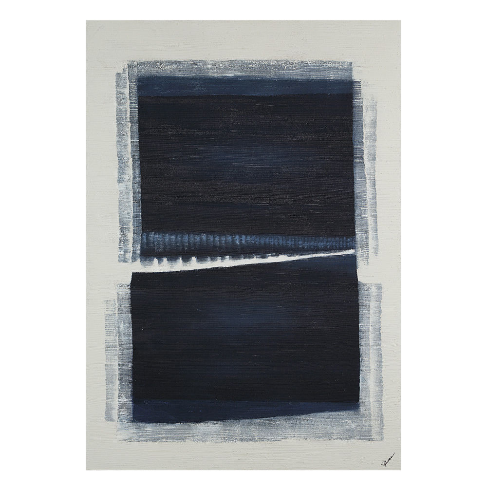 Ibiza 62" H x 44" W Canvas Art, Blue