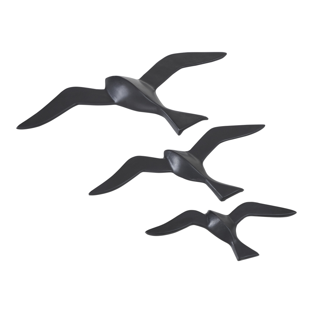 Stevens Wall Decor, Matte Black