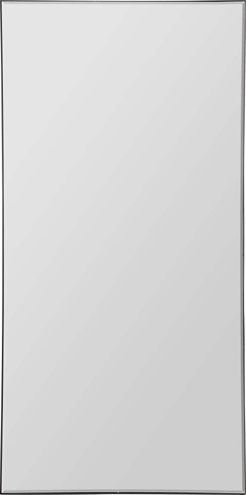 Trilo 60" Tall Rectangle Full Length Mirror, Black