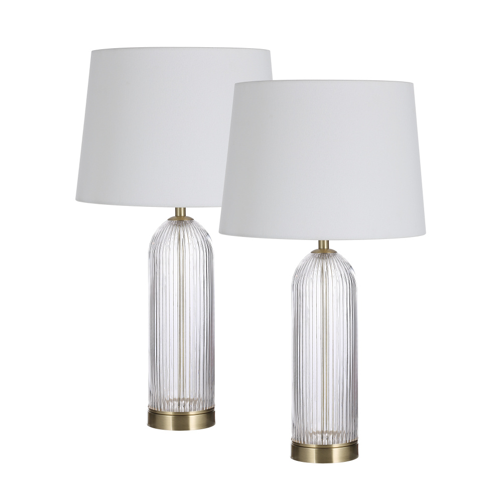 Ocala 25" Length Table Lamp- Set of two, YELLOW