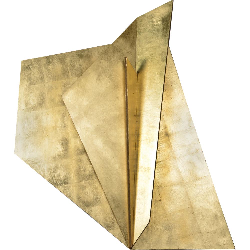 Leah 43" Wide Wall Art, Gold