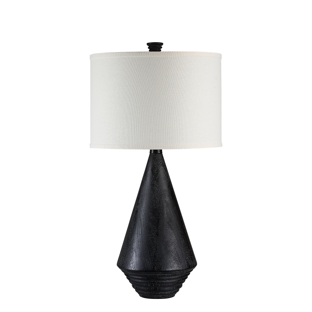 Tortora 31" Height Table Lamp, Black