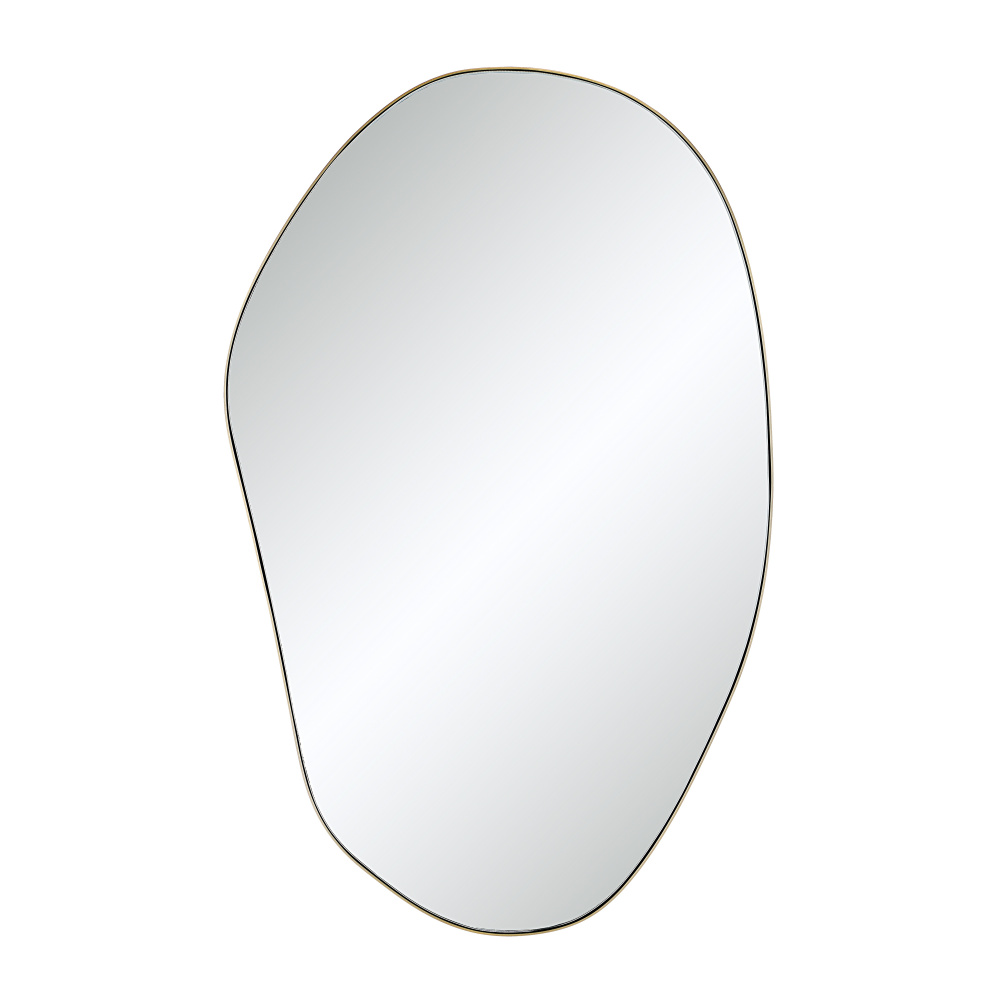 Gatella 36" H x 23" W Wall Mirror, Yellow