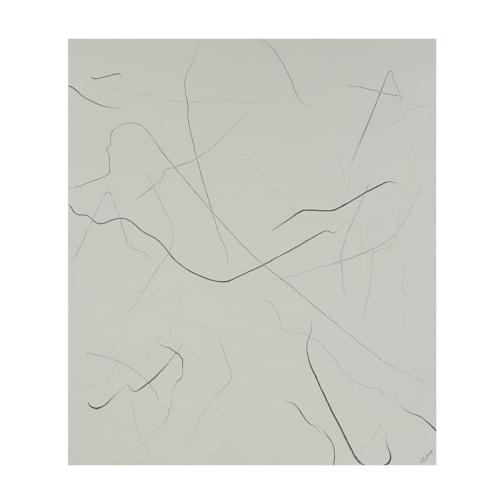 Bruges 60" Wide Canvas Art, Beige