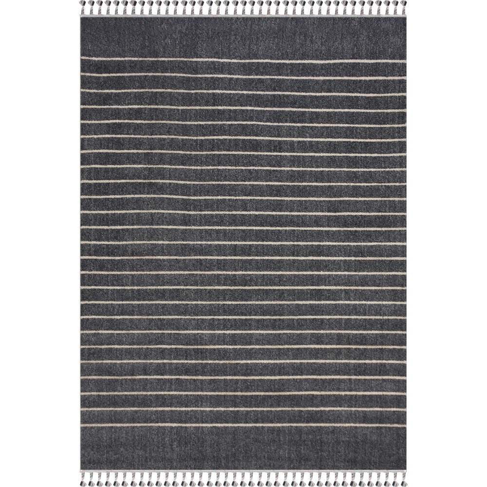 Ambrose 3x5 Power loomed Indoor Rug, Navy