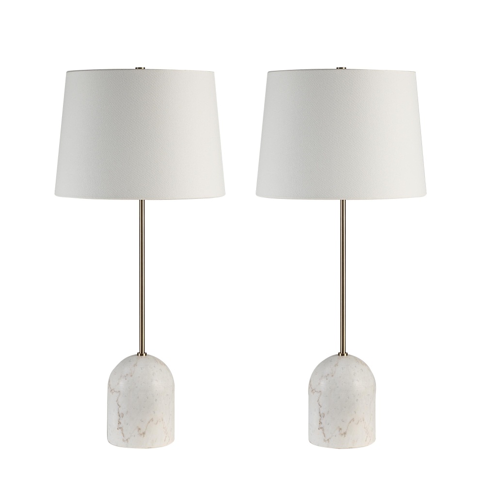 Dili 31" Height Table Lamp, White