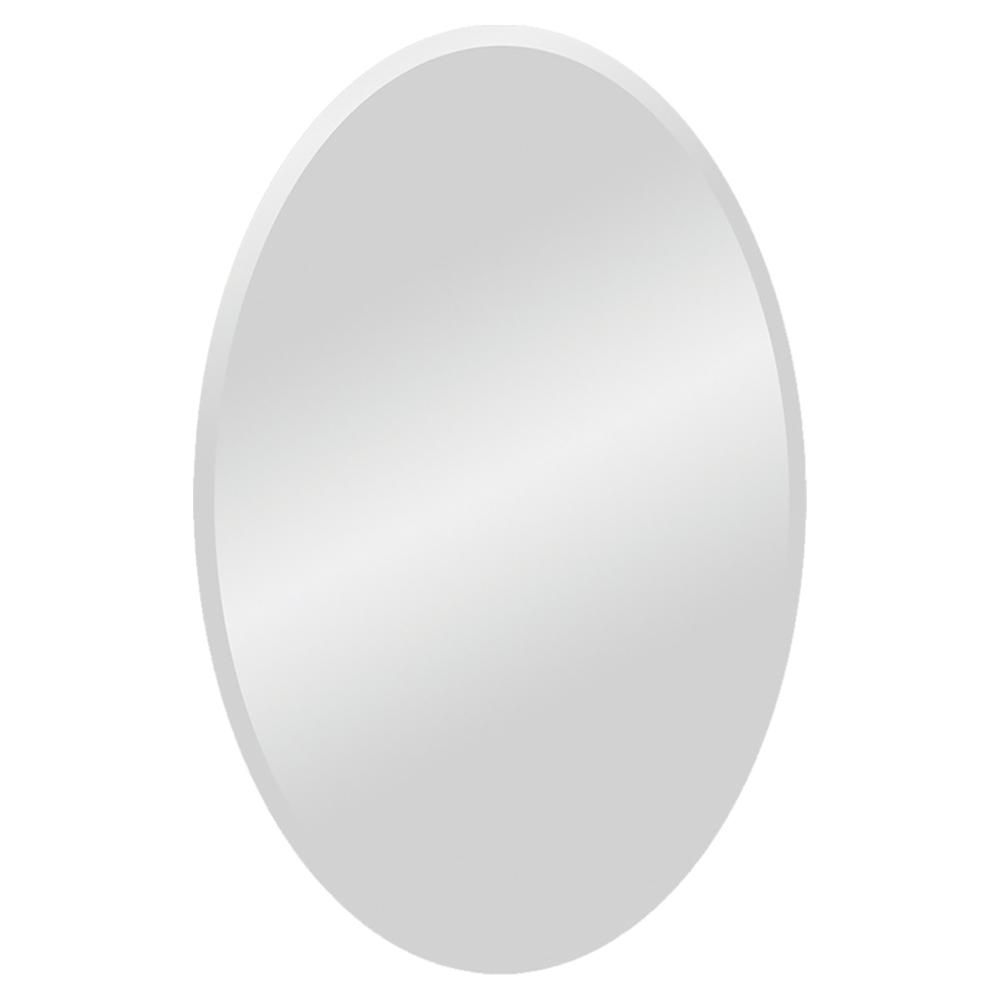 Yen 24" Tall Oval Wall Mirror