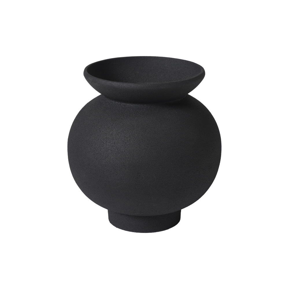 Cadiz Indoor Vase, Black