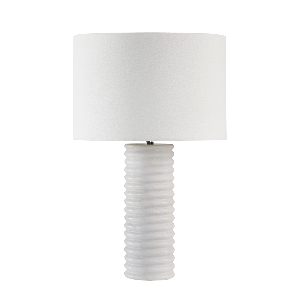 Alloro 24" Height Table Lamp, White
