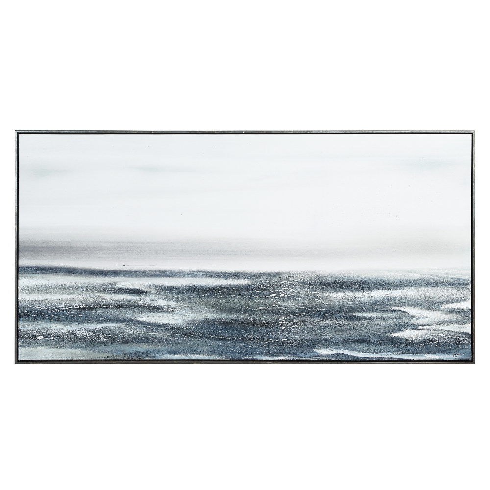 Mare 30" H x 60" W Canvas Art, Blue