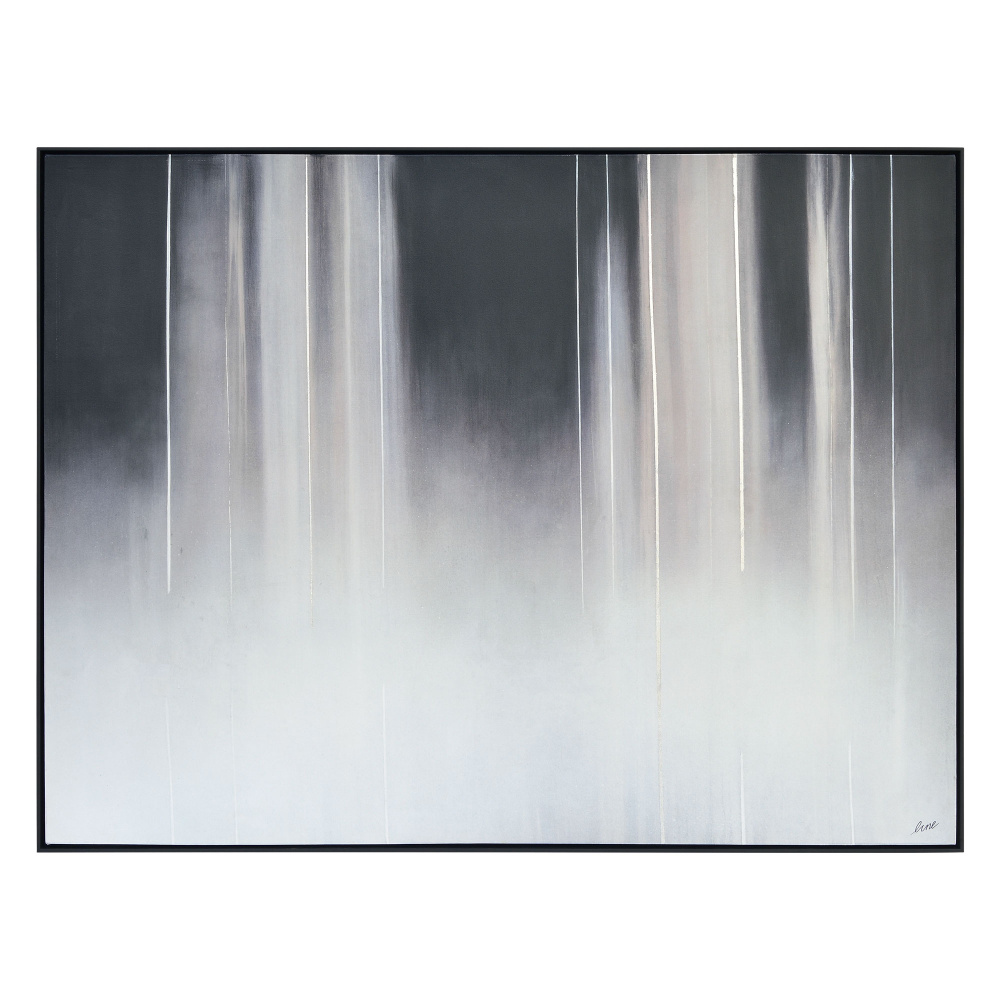 Enterprise 60" Wide Canvas Art, Black