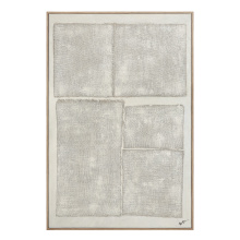 Renwil W6745 - Picardy 60.3" Wide Wall Art with Wood Frame, Oak