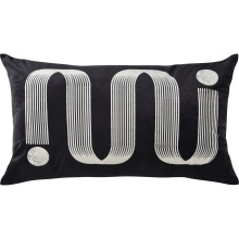 Renwil PWFL1425 - Zora 25X15 Indoor Pillow, Black