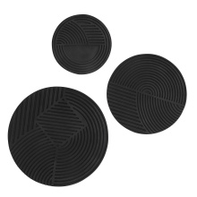 Renwil W6733 - Sofia 3 Piece Wide Wall Art, Matte black