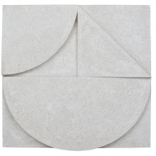 Renwil W6710 - Mojave 24" Wide Wall Art, Off-white