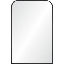 Renwil MT2511 - Jackline 36" Tall Rectangle Wall Mirror, Black