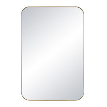Renwil MT2671 - Vesey 36" Tall Rectangle Wall Mirror, Yellow