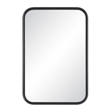 Renwil MT2667 - Kaja 36" Tall Rectangle Wall Mirror, Black