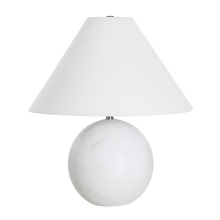 Renwil LPT1284 - Basalla 19" Length Table Lamp, WHITE