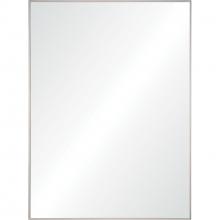 Renwil MT2346 - Carmelle 40" Tall Rectangle Wall Mirror, Grey