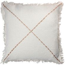 Renwil PWFL1200 - Bulgaria 22 x 22 Indoor Pillow, Ivory