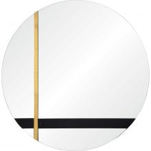 Renwil MT2269 - Gavin 30" Tall Round Wall Mirror