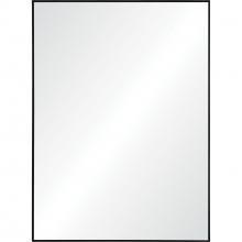 Renwil MT2345 - Raizel 40" Tall Rectangle Wall Mirror, Black