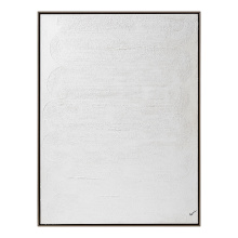 Renwil OL2112 - Antarctic 36" Wide Canvas Art, Off-white
