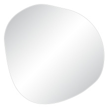 Renwil MT2606 - Lunaria 45" Tall Irregular Round Mirror