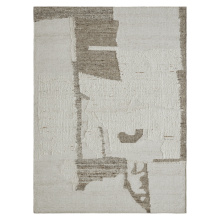 Renwil RGRA-21161-810 - Grace 7'10" x 10'2"" ft Handwoven Indoor Rug, Ivory/ Stone