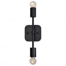 Renwil WS008 - Albany I 13" Length Wall Sconce, Black