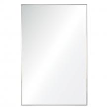 Renwil MT1553 - Crake 36" Tall Rectangle Wall Mirror, Grey