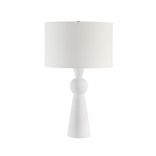 Renwil LPT1295 - Petra 26" Height Table Lamp, White