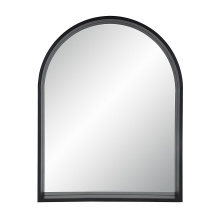 Renwil MT2552 - Cove 46" Tall Arch Rectangular Mirror, Matte Black
