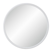Renwil MT2631 - Porpoise 36" Tall Round Mirror, Matte White