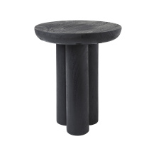 Renwil TA507 - Quintin Indoor Mango Wood Side Table, Black