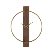Renwil CL254 - Avigail Wall Clock, Antique Brushed Brass
