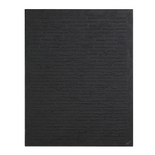Renwil OL2193 - Kinetic 50" H x 40" W Canvas Art, Black