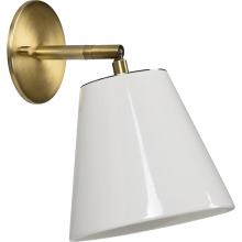Renwil WS116 - Kai 9.75" Length Wall Sconce, Antique Brushed Brass