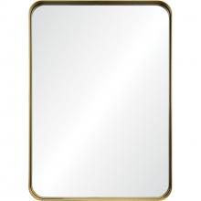 Renwil MT2145 - Barton 42" Tall Rectangle Wall Mirror, Yellow