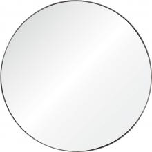 Renwil MT1706 - Glen 48" Tall Round Wall Mirror, Grey