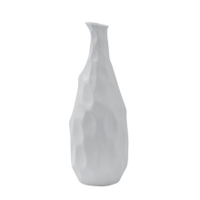 Renwil VAS273 - Blouin Indoor Ceramic Stoneware Vase, White Semi-Gloss