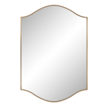 Renwil MT2617 - Florianne 36" Tall Rectangular Arch Mirror, Champagne